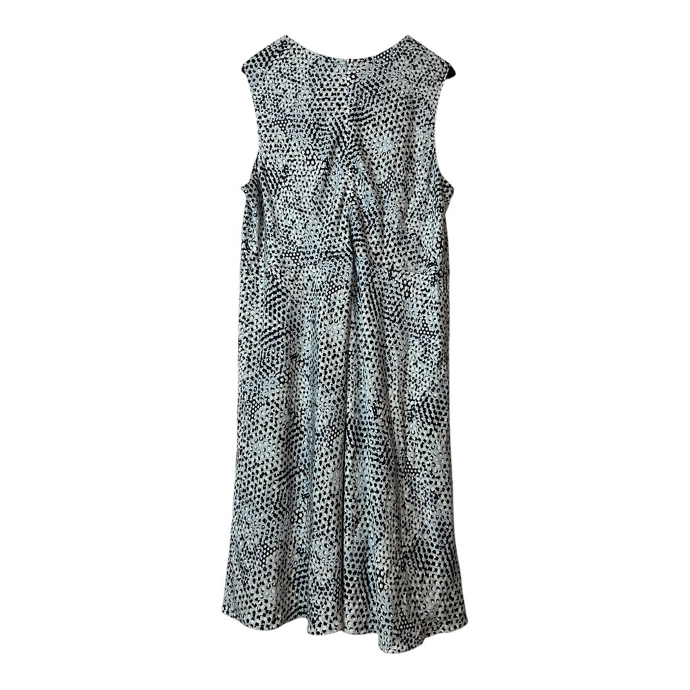 Classiques Entier Silk Sleeveless Dress Lined Peasant Midi Dress Woman’s Sz 24 W - Picture 5 of 5